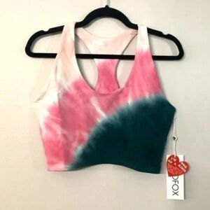 Wildfox Riley Watermelon Tie dye Bra Top (built in bra)
